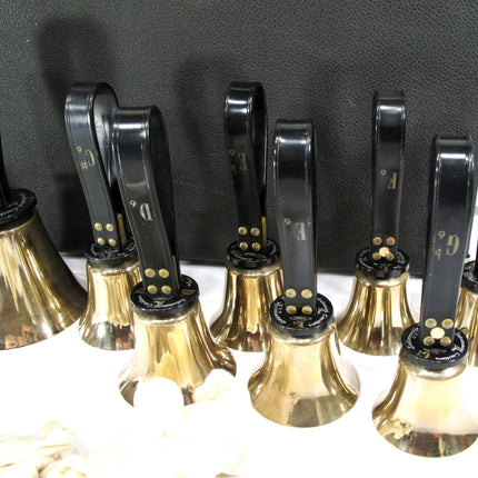 Schulmerich Handbells 2nd Octave G4 G#4 A4 A#4 B4 C#6 D6 D#6 E6 F6 F#6 G6 Set