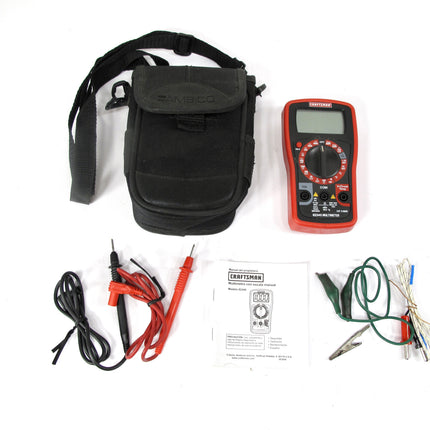 Sears Craftsman 82345 Compact Multimeter with Leads