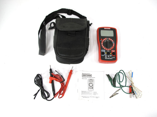 Sears Craftsman 82345 Compact Multimeter with Leads