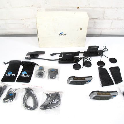 CARDO Scala Rider G9 Buetooth Dual Powerset Communication In Motion