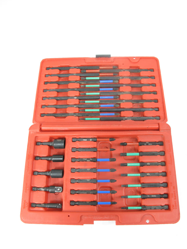 Mac Tools SD33KL 60 Piece Long Power Screwdriver Bit Set Complete