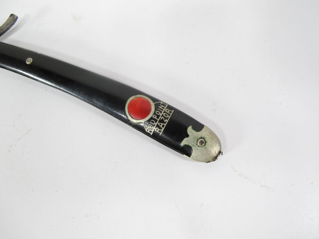 Anton Wingen Jr Antique Solingen Straight Razor 917 Red Point Mens Shaving