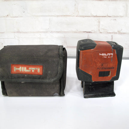 Hilti PM 2-P 2-Point Plumb Point Red Laser Level with Case