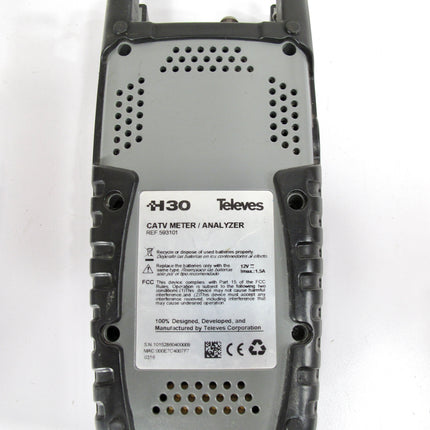 Televes H30+ Spectrum analyzer w/ ATSC 1.0 & CATV Cable Systems 5-1002