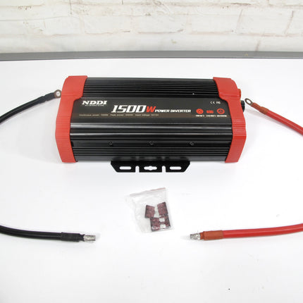 NDDI POWER 1500W Car Power Inverter 12V DC to 110V AC