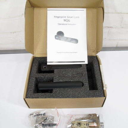 Manhaoya M26 Biometric Keyless Entry Mechanical Smart Fingerprint Door Lock
