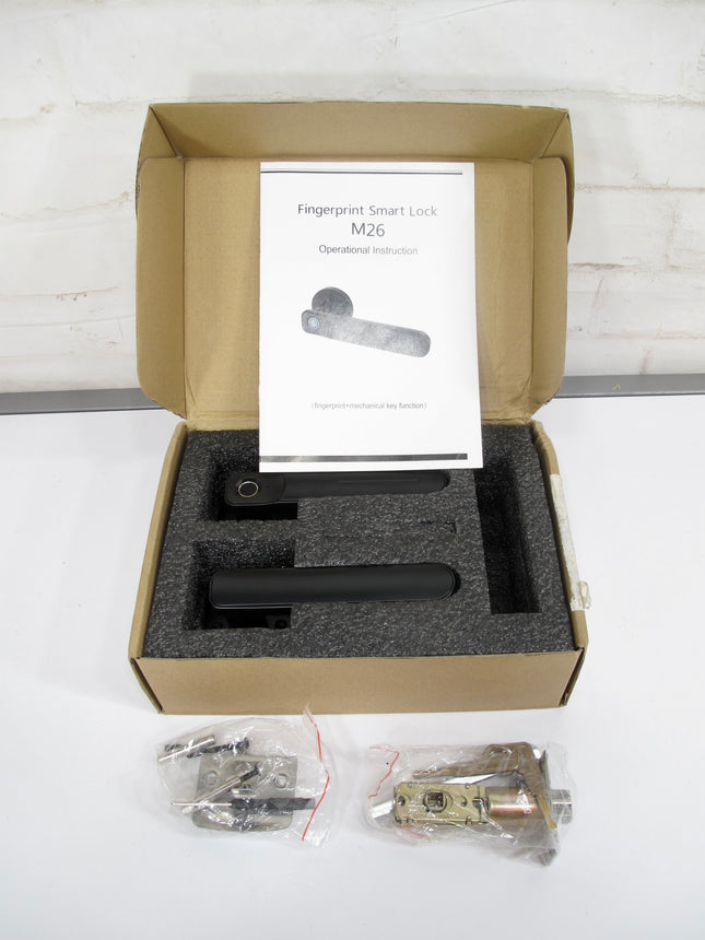 Manhaoya M26 Biometric Keyless Entry Mechanical Smart Fingerprint Door Lock