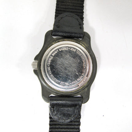 Swiss Army Vintage Ladies Day/Date Water Resistant Quartz Nylon Strap Watch