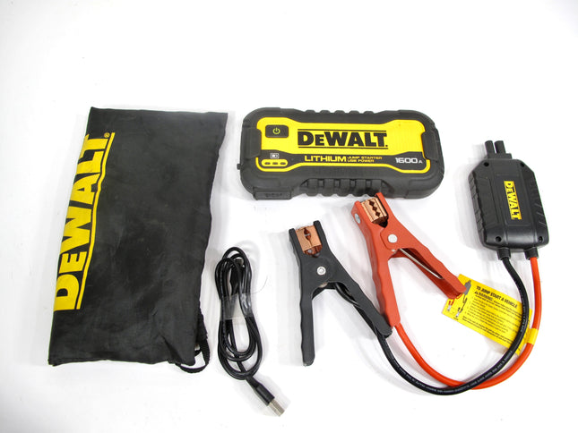 DeWalt DXAELJ16 1600 Peak Amp Jump Starter Battery Booster w/USB Power Station