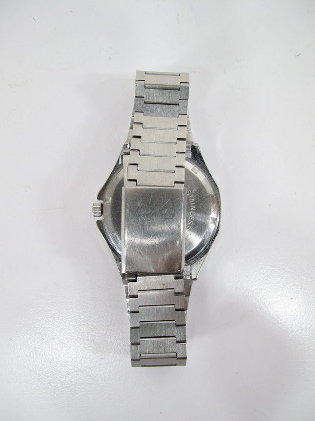 Pratina B1-3051 Mens Stainless 17 Jewel Automatic Watch 8"