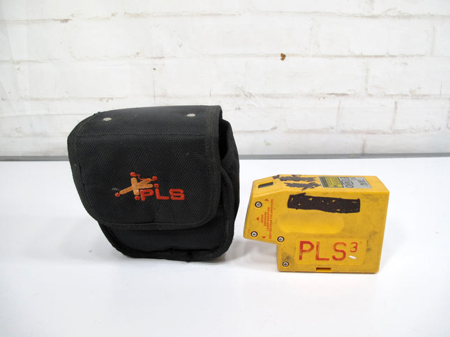 Pacific Laser Systems PLS3 Self Leveling Plumb Dot Construction Laser Level