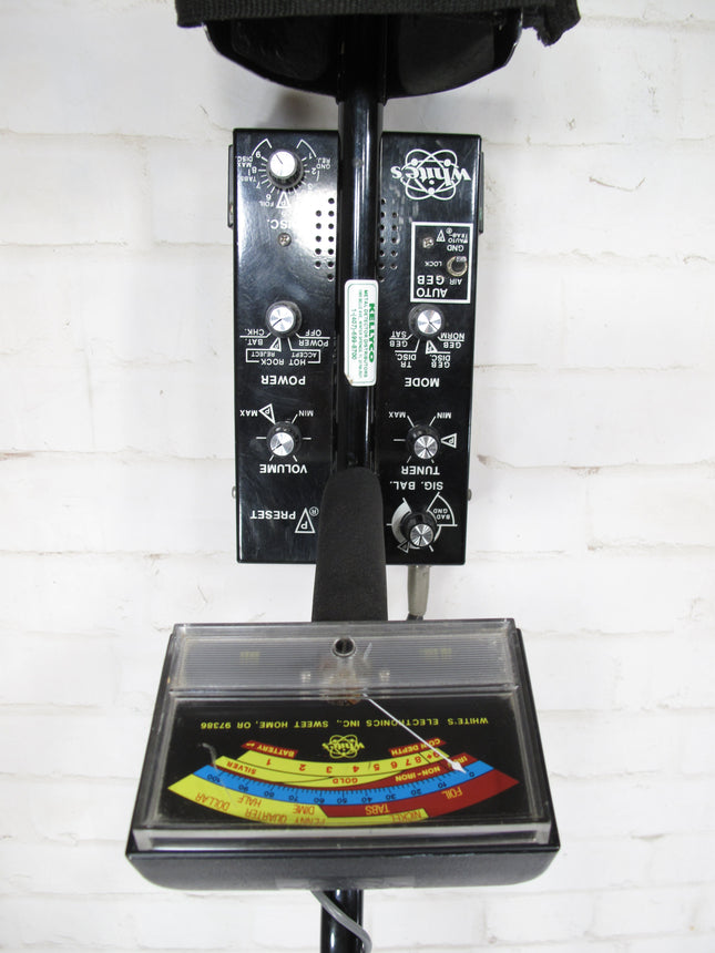 White's 6000/DI Pro SL & Blue Max Deepscan 950 Coil Metal Detector