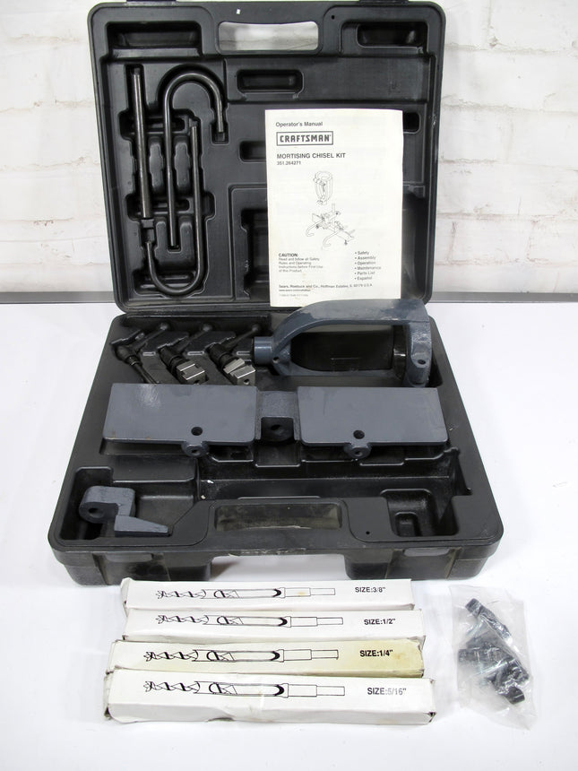 Craftsman 351.264271 Drill Press Square Cut Mortising Attachment Kit