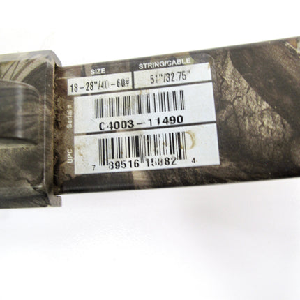 Parker Side Kick Extreme Right Handed Bow 18-28 40-60 Lbs 51"/32.75"