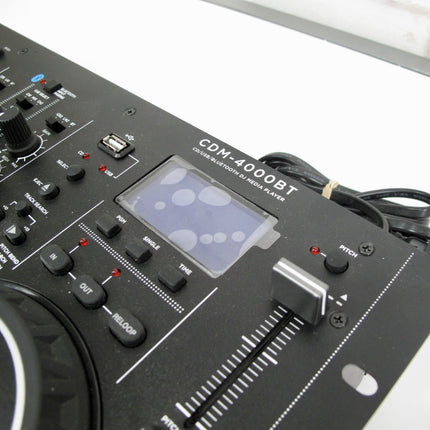 Gemini CDM-4000BT Dual DJ CD/USB Media Player with Bluetooth + Mixer