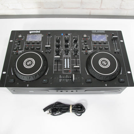 Gemini CDM-4000BT Dual DJ CD/USB Media Player with Bluetooth + Mixer