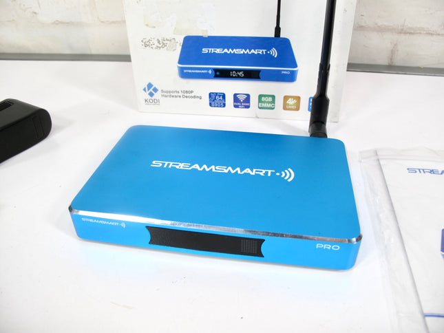 StreamSmart PRO Android TV Box 4K Amlogic S905 2GB/8GB Dual Band WiFi