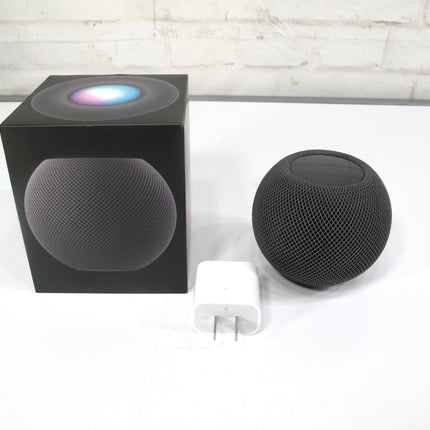 Apple HomePod mini Space Gray Voice Control Siri Digital Streaming Smart Speaker