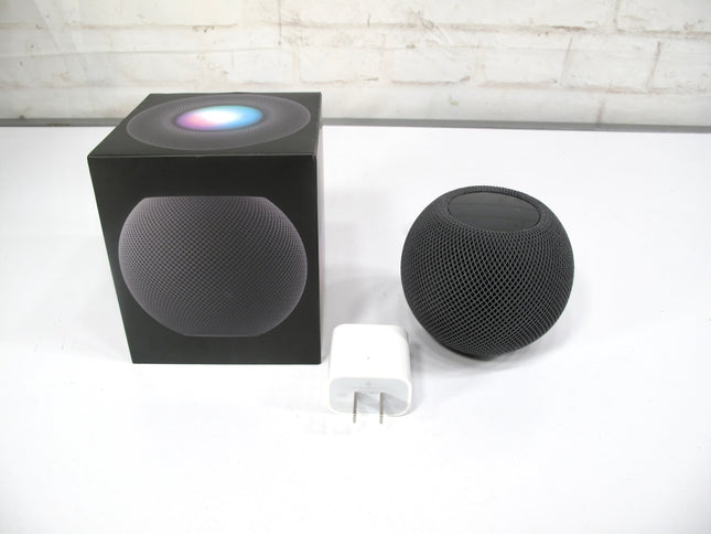 Apple HomePod mini Space Gray Voice Control Siri Digital Streaming Smart Speaker