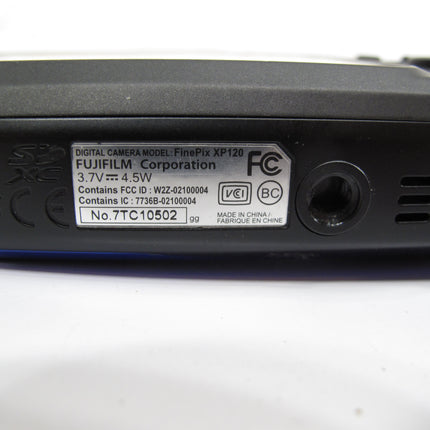 FUJI Fujifilm FinePix XP120 Digital Camera Blue WiFi