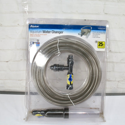Aqueon Fish Tank Aquarium Gravel Vacuum Water Changer Siphon 25ft Hose 06089