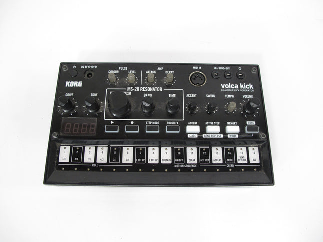 Korg Volca Kick Analog Bass Kick Drum Machine Generator Synthesizer