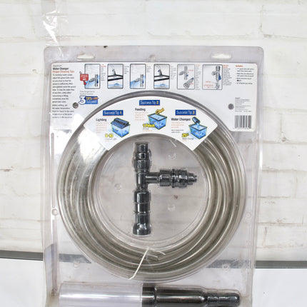 Aqueon Fish Tank Aquarium Gravel Vacuum Water Changer Siphon 25ft Hose 06089