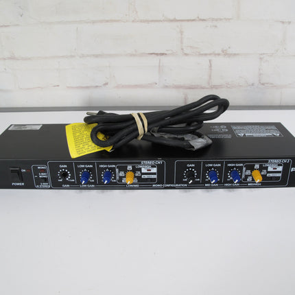 Peavey PV-23XO 2-Way Stereo 3-Way Mono Rack Mount Crossover
