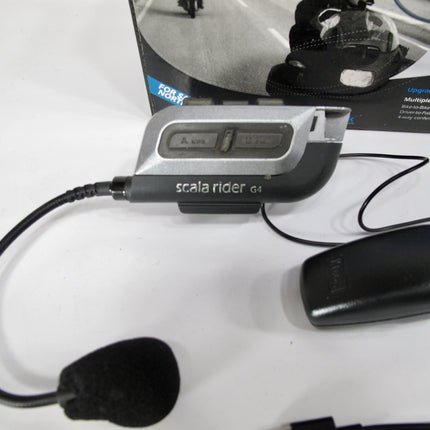 Cardo Scala Rider G4 PowerSet Intercom Communication Wireless Audio System
