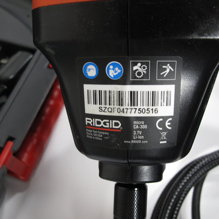 Ridgid Micro CA-300 Portable Color Display Inspection Camera