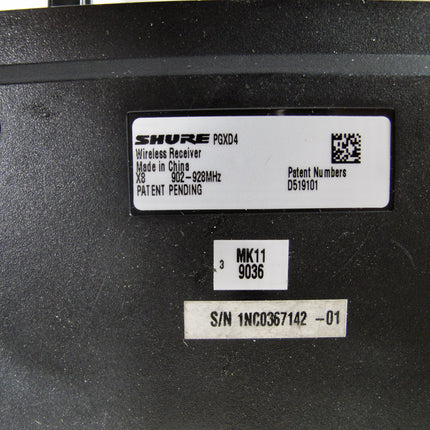 Shure PGXD4 Wirreless Microphone Receiver System