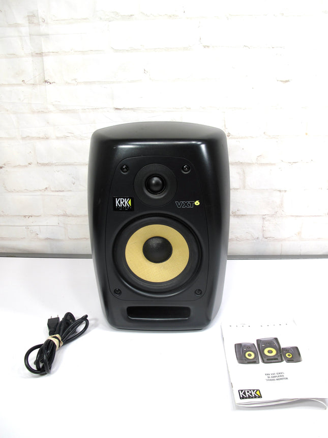 KRK VXT6 90W 6" Two-Way Active Powered Studio Monitor (Single)