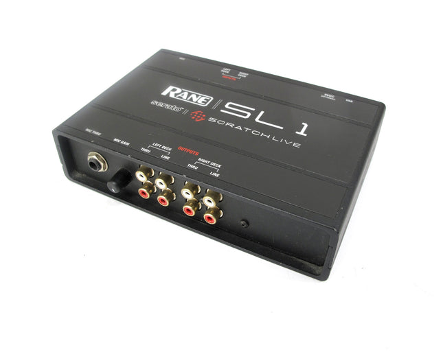 Rane Serato Scratch Live SL1 USB Audio DJ Vinyl Turntable Interface Box