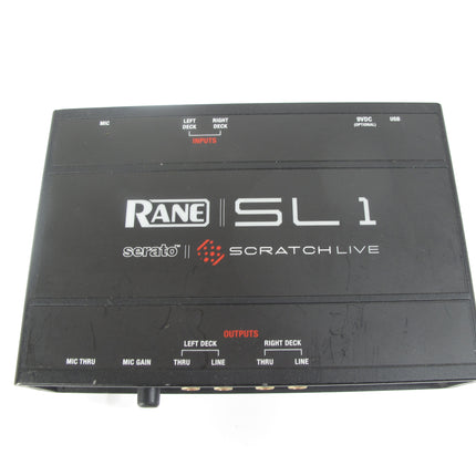 Rane Serato Scratch Live SL1 USB Audio DJ Vinyl Turntable Interface Box