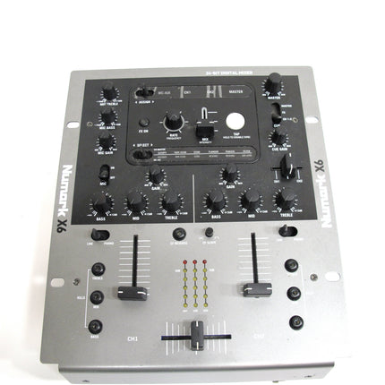 Numark X6 DJ Mixer 2 Channel 24 Bit Digital Scratch Mixer with Effects
