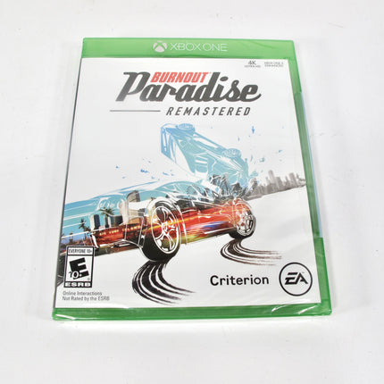 EA Burnout Paradise Remastered Xbox One Video Game Console Software Disc
