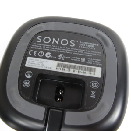 Sonos PLAY:1 WiFi Streaming Compact Wireless Mini Home Speaker Black