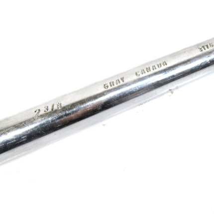 Gray Tools Canada 3176 12-Point Combo Wrench 2-3/8" Inch Satin Chrome Finish