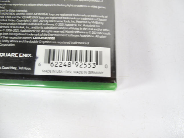 Marvel Guardians of the Galaxy Xbox Series X Video Game Disc