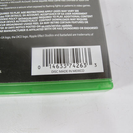 EA Battlefield 2042 Xbox Series X Video Game Software Disc