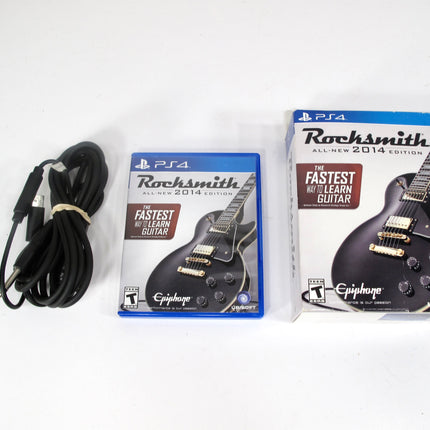 Rocksmith 2014 Edition (Sony PlayStation 4) With Real Tone Cable Video Game