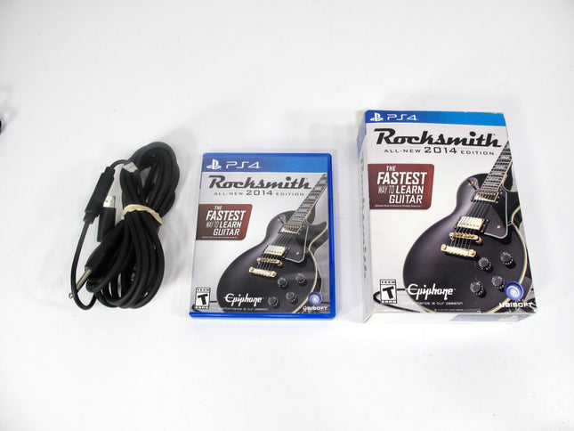 Rocksmith 2014 Edition (Sony PlayStation 4) With Real Tone Cable Video Game