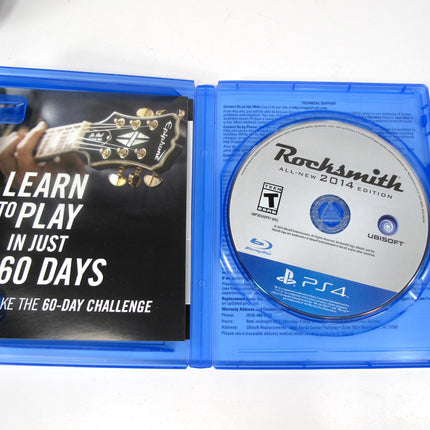 Rocksmith 2014 Edition (Sony PlayStation 4) With Real Tone Cable Video Game