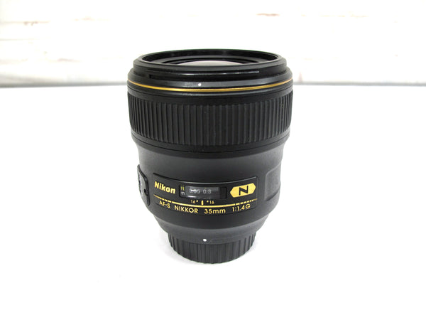 Nikon NIkkor AF-S 35mm f/1.4 G SWM RF Camera Lens
