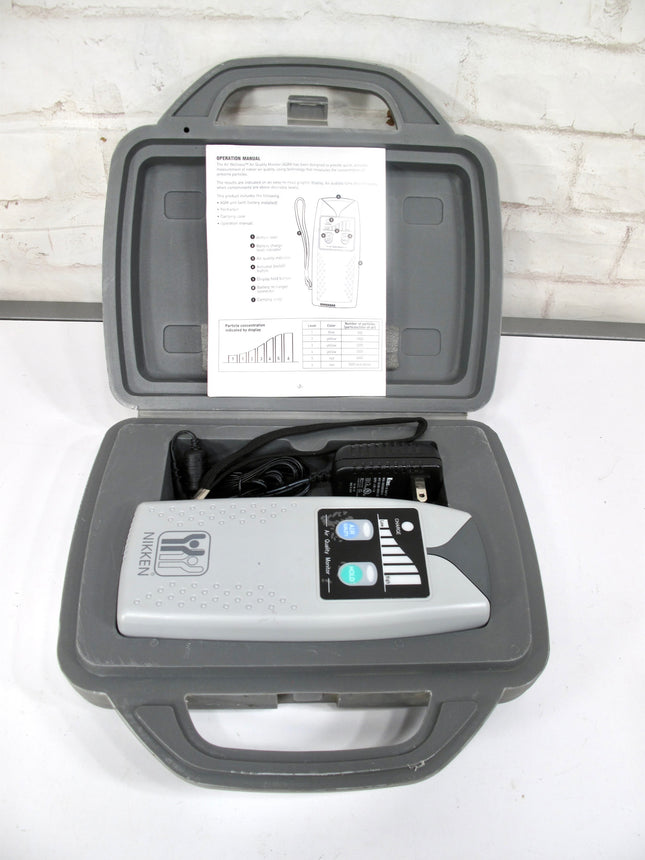 Nikken 1394 Air Wellness AQM Air Quality Monitor with Case