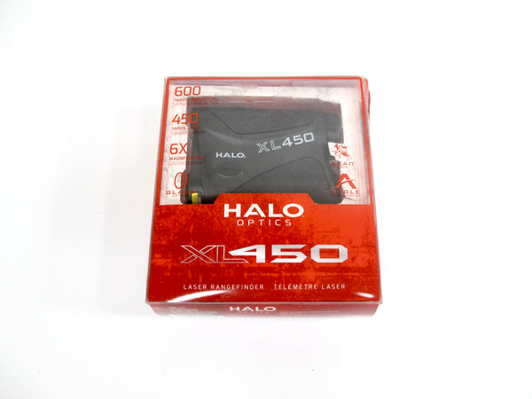 Halo XL450 Laser Hunting Rangefinder 6x 450 Yd Black