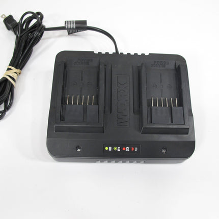 WORX WA3770 20V Powershare 18V Li-Ion Dual Port Battery Charger