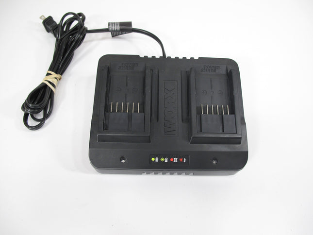 WORX WA3770 20V Powershare 18V Li-Ion Dual Port Battery Charger