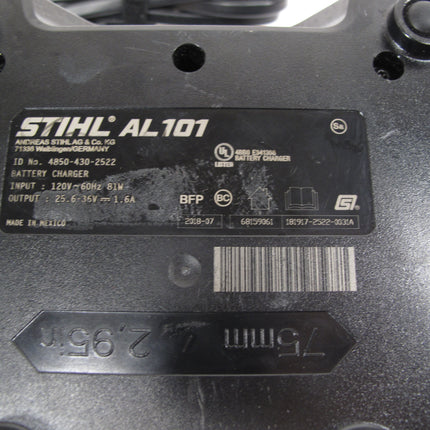 Stihl AL101  4850-430-2522 for AK Series Batteries Battery Charger