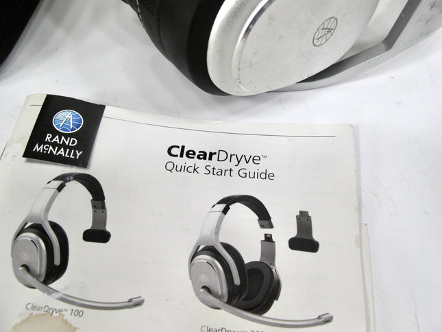 Rand McNally Clear/Dryve CD100 Trucker Communications Phone Headset